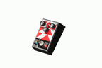 Maestro Invader Distortion guitar effects pedal with control knobs and input/output jacks for electric guitar sound shaping.