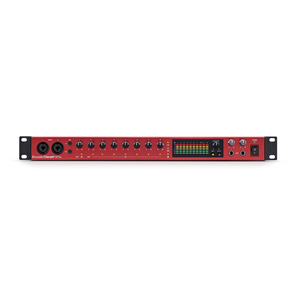 Focusrite Clarett+ 8Pre Audio Interface