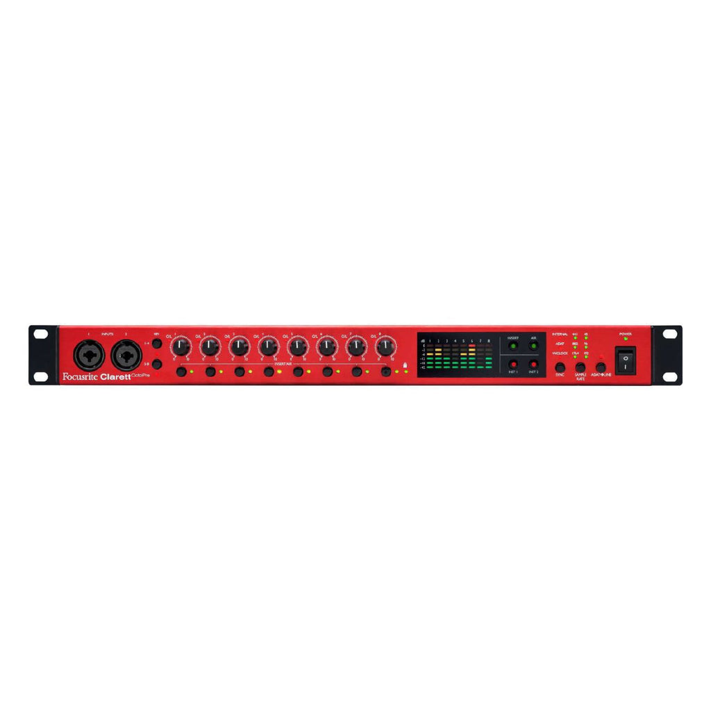 Focusrite Clarett OctoPre 8-Channel Mic Pre and AD/DA Converter