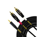 Mogami Gold 3.5mm TRS Jack to Dual RCA Cable ‚Äì 6 Foot