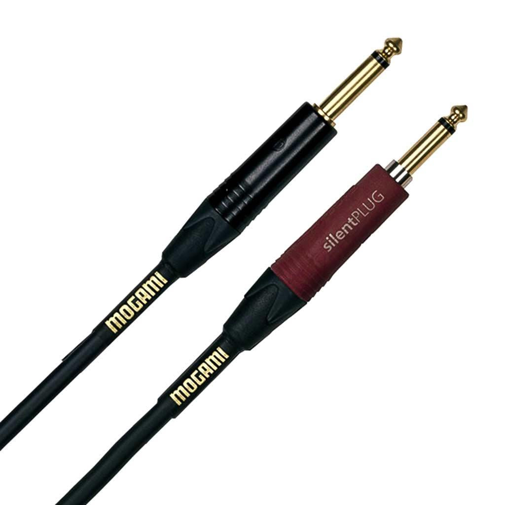Mogami Gold Silent Jack Instrument Cable - 25 Foot