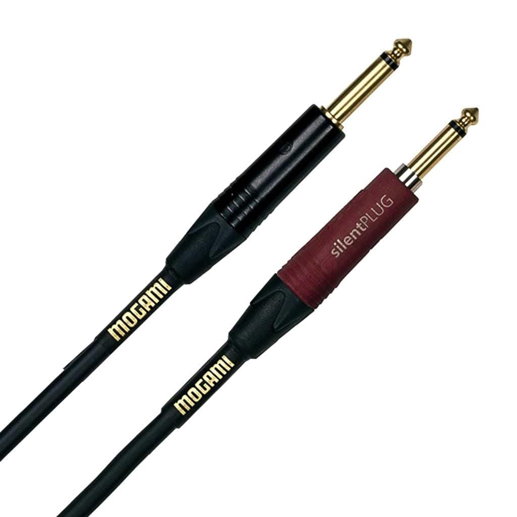 Mogami Gold Silent Jack Instrument Cable - 25 Foot