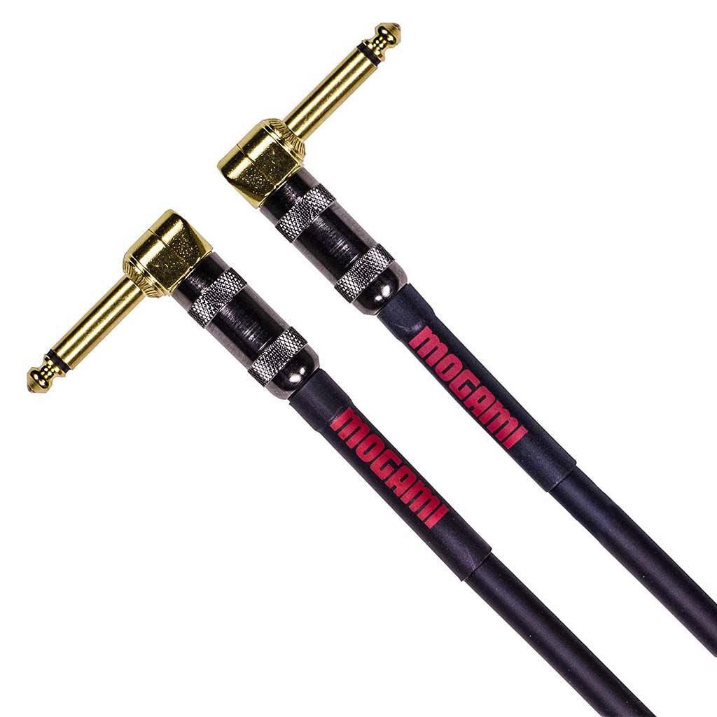 Mogami Overdrive Right Angle to Right Angle Jack Guitar Cable - 3 Foot