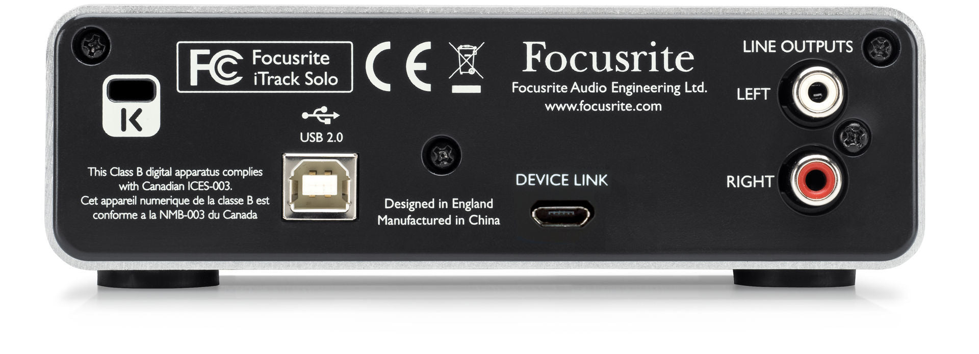 Focusrite iTrack Solo Lightning/USB Audio Interface