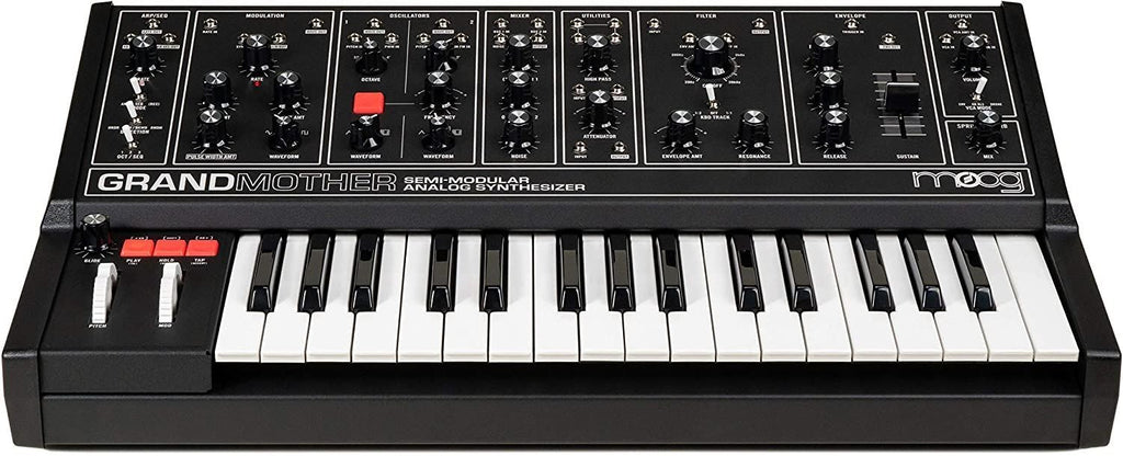 Moog Grandmother Semi-Modular Analogue Synthesizer (Dark Edition)