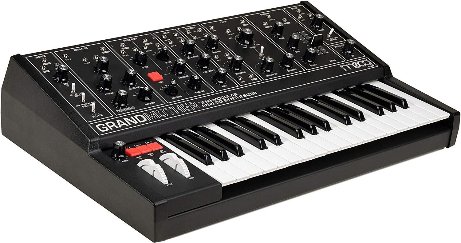 Moog Grandmother Semi-Modular Analogue Synthesizer (Dark Edition)
