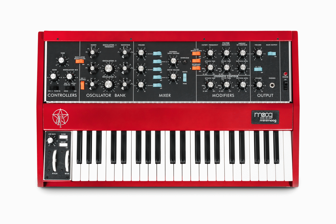 Moog Geddy Lee Minimoog Model D All Analog Synthesizer