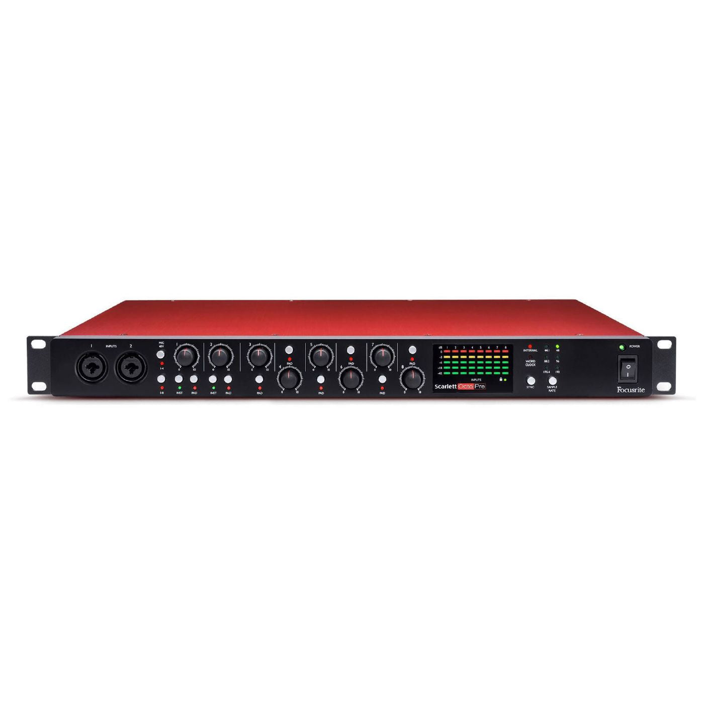 Focusrite Scarlett OctoPre 8ch Mic Pre-Amp with ADAT Connectivity