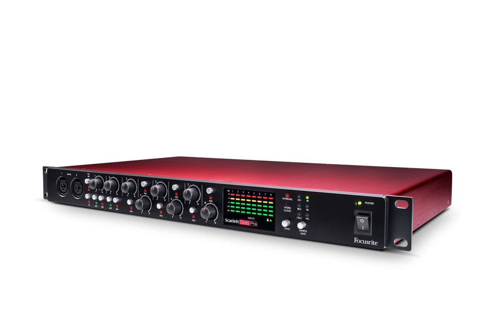 Focusrite Scarlett OctoPre 8ch Mic Pre-Amp with ADAT Connectivity