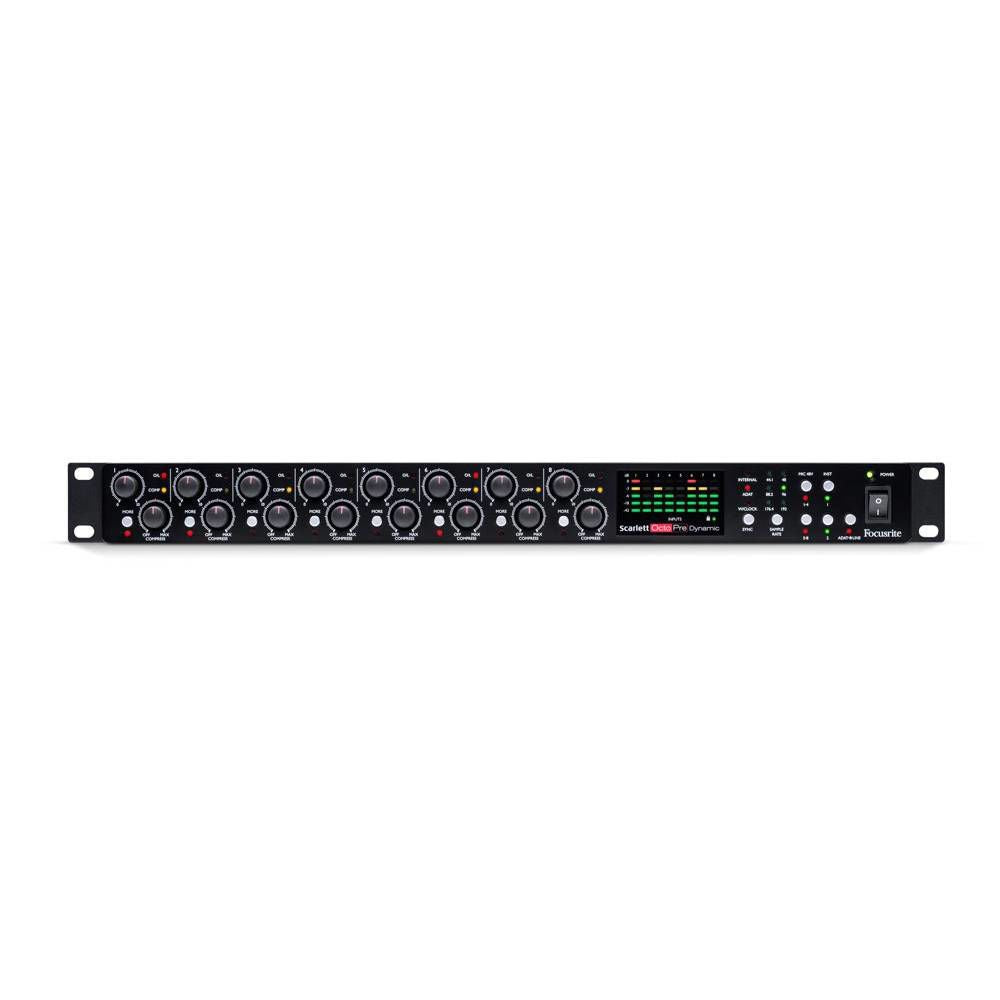 Focusrite Scarlett OctoPre Dynamic Mic Preamp