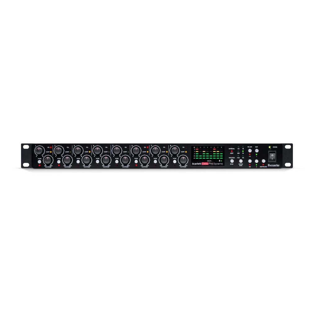Focusrite Scarlett OctoPre Dynamic Mic Preamp