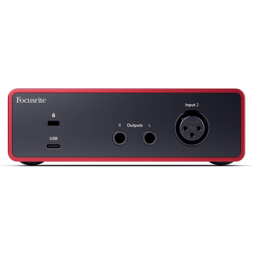 Focusrite Scarlett Solo Studio 4th Gen USB Audio Interface Bundle with Microphone and Headphones