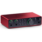 Focusrite Scarlett 2i2 Studio 4th Gen USB Audio Interface Bundle with Mic and Headphones