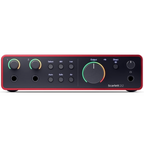 Focusrite Scarlett 2i2 Studio 4th Gen USB Audio Interface Bundle with Mic and Headphones