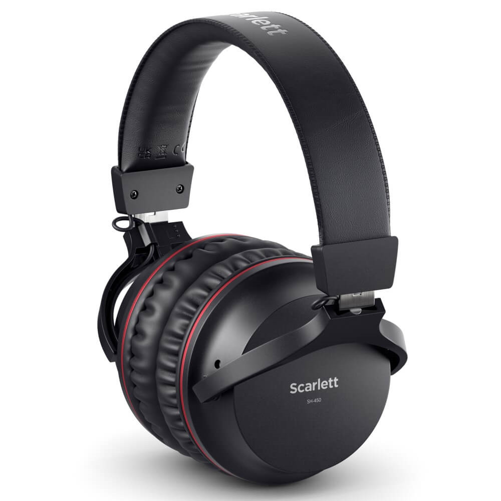 Focusrite Scarlett 2i2 Studio 4th Gen USB Audio Interface Bundle with Mic and Headphones