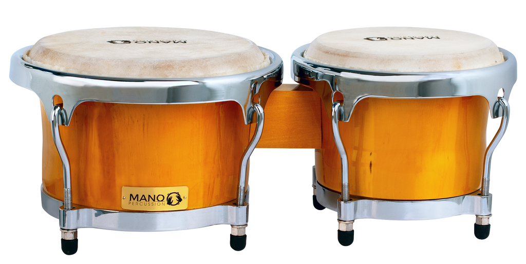 Mano Percussion MP1769 7inch & 8¬Ωinch Cuban Bongos - Natural