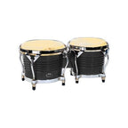 Mano Percussion MP1778BK 7 & 8in Bongos in Black