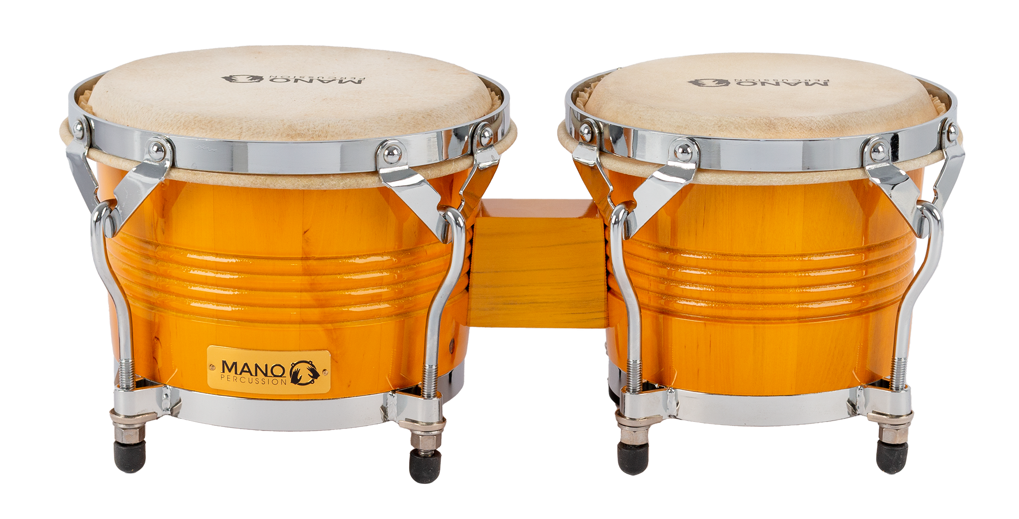 Mano Percussion MP1778NA 7 & 8in Bongos in Natural