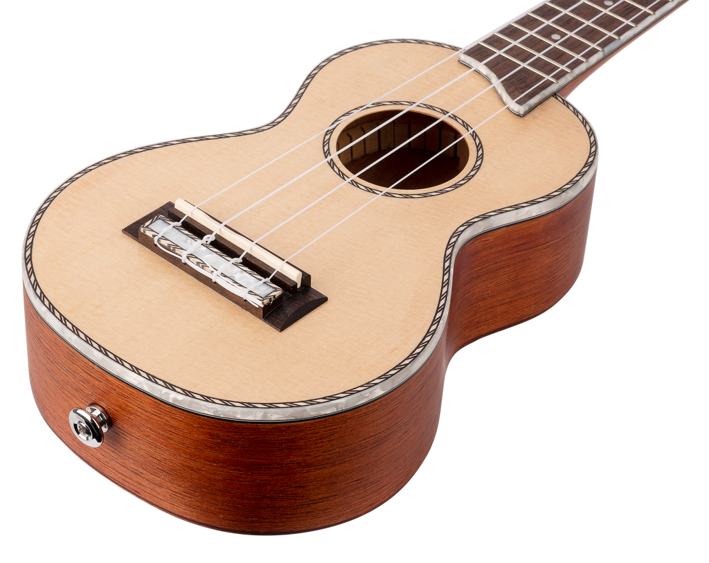 Mahalo Pearl Series MP1 Soprano Ukulele - Natural Matte