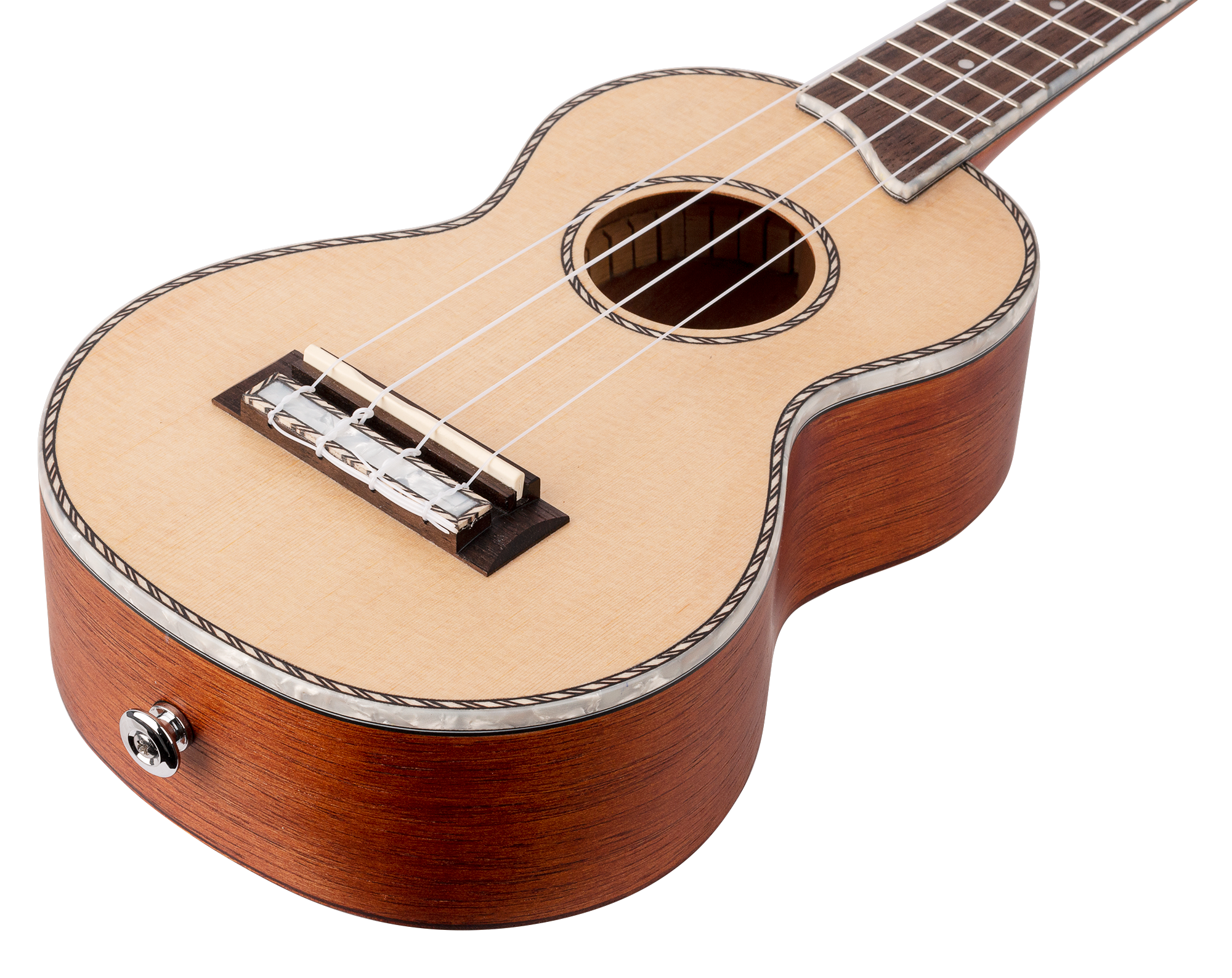 Mahalo Pearl Series MP1 Soprano Ukulele - Natural Matte