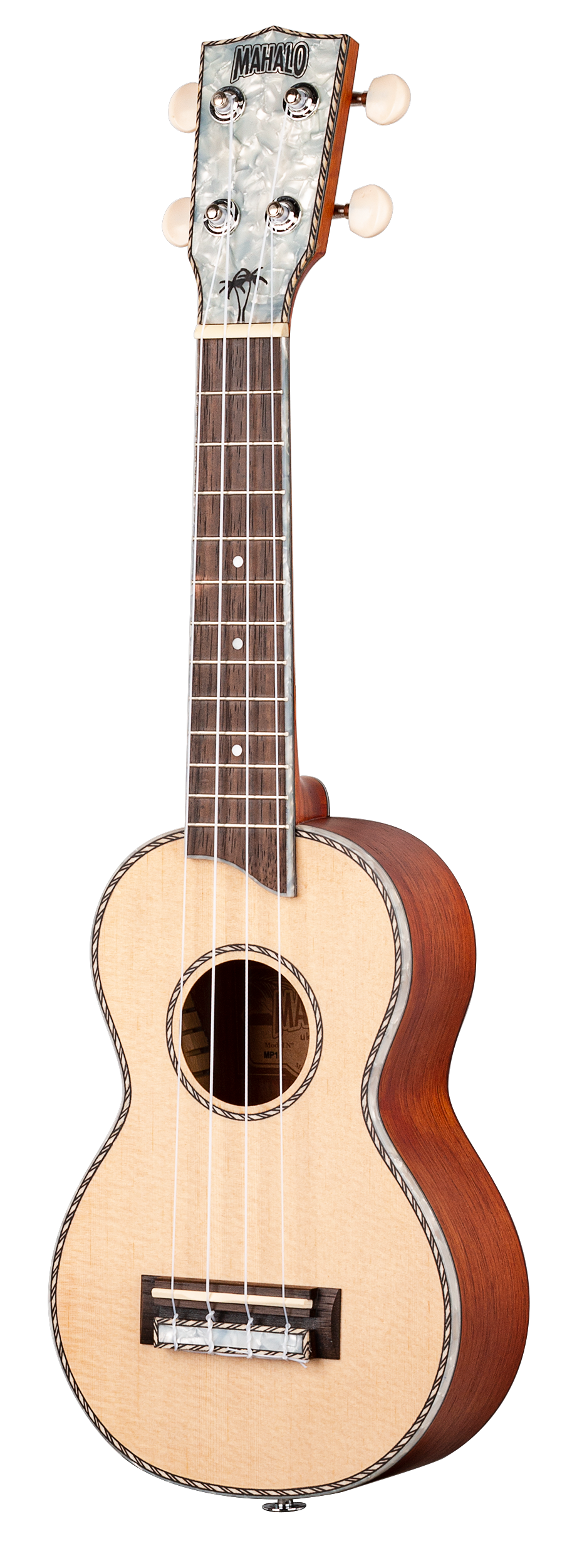 Mahalo Pearl Series MP1 Soprano Ukulele - Natural Matte