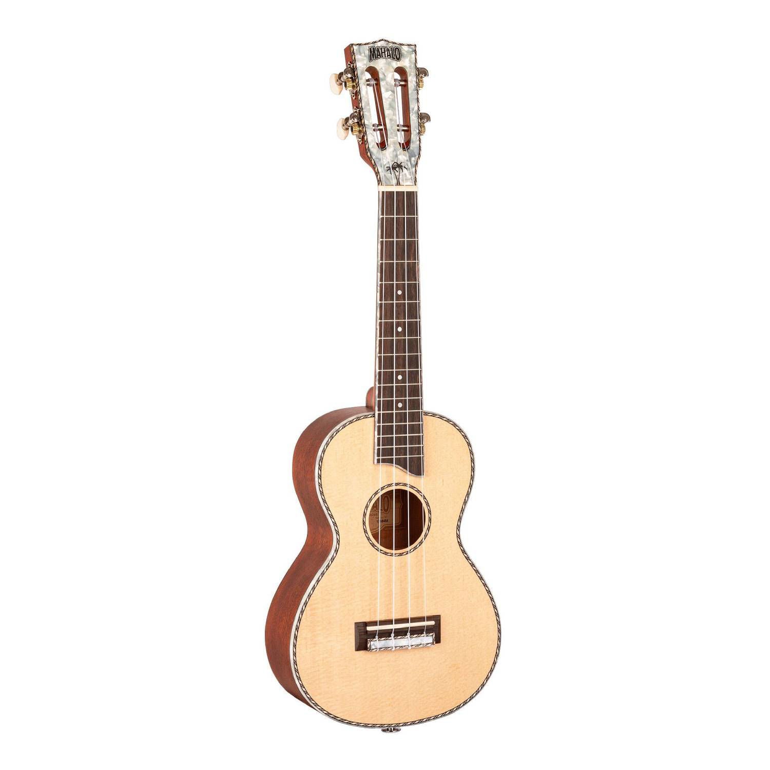 Mahalo Pearl Series MP2 Concert Ukulele - Natural Matte