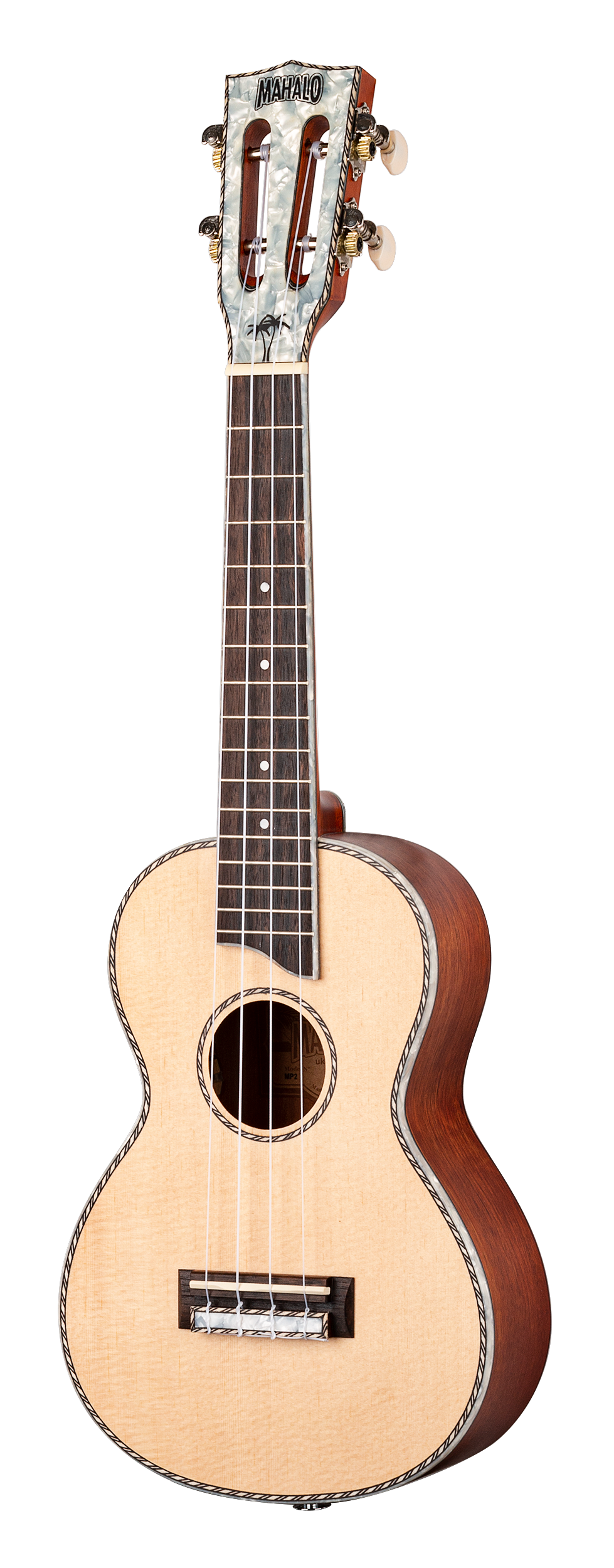 Mahalo Pearl Series MP2 Concert Ukulele - Natural Matte