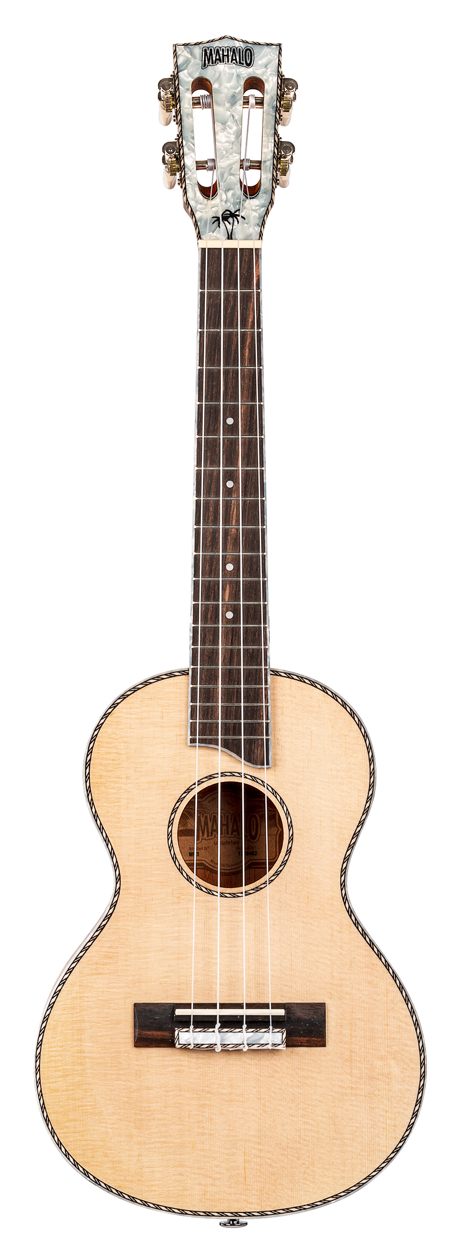 Mahalo Pearl Series MP3 Tenor Ukulele - Natural Matte