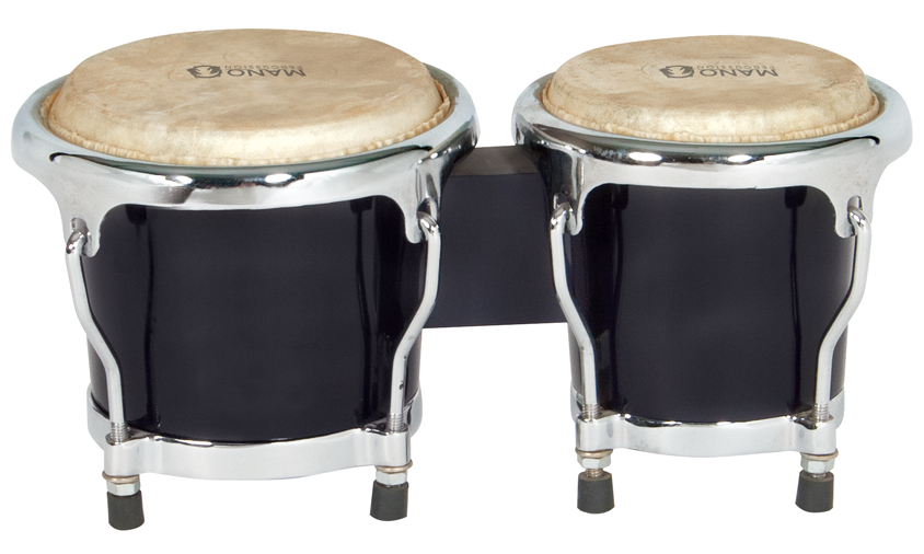 Mano Percussion MP560BK Junior Tunable Bongos - Black