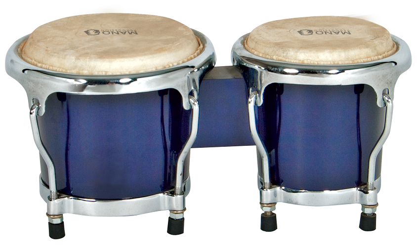 Mano Percussion MP560BL Junior Tunable Bongos - Blue