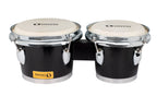 Mano Percussion MPB123MBK Tunable 6 & 7 Bongos in Matte Black