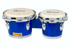 Mano Percussion MPB123 Tunable 6 & 7 Bongos in Matte Blue