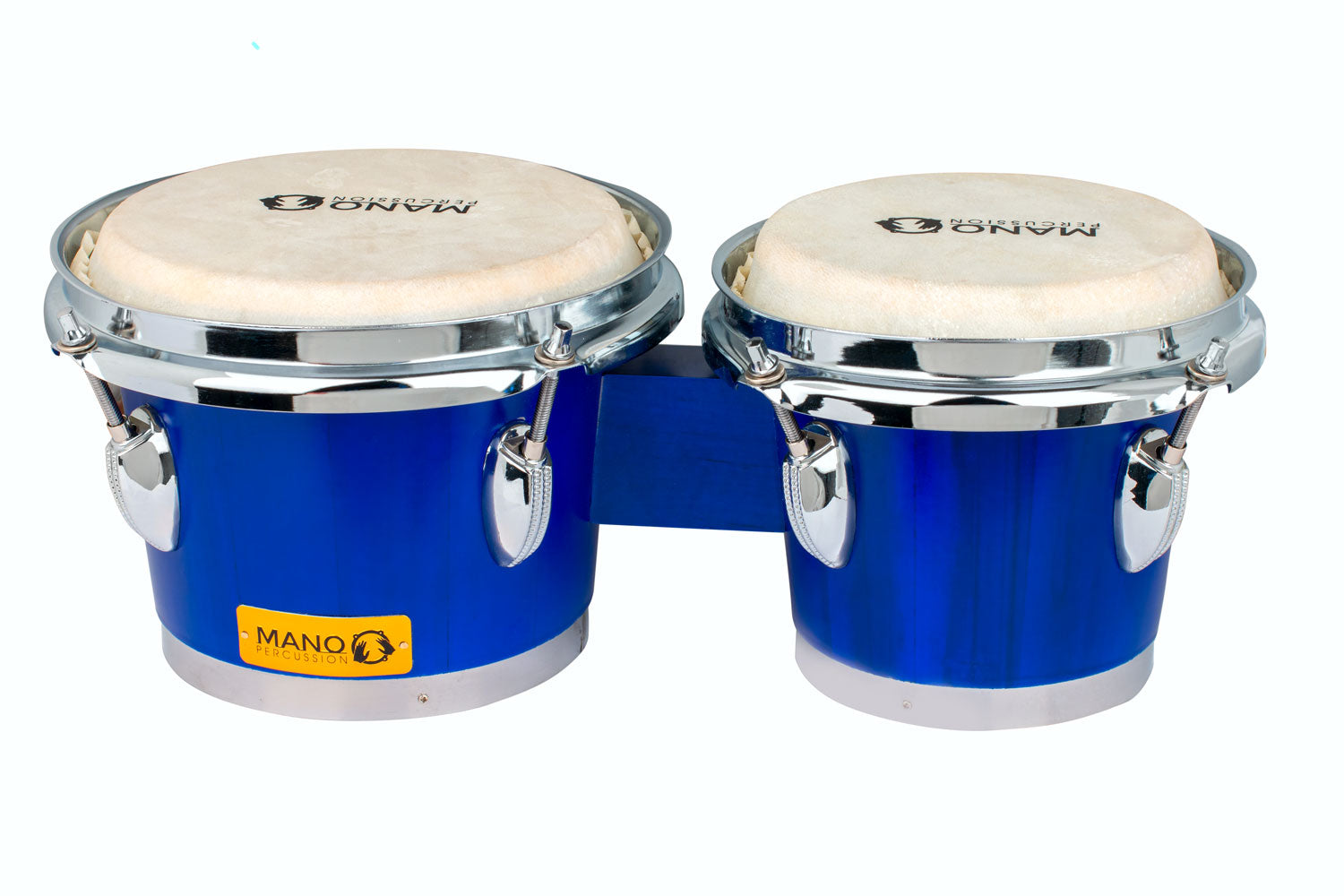 Mano Percussion MPB123 Tunable 6 & 7 Bongos in Matte Blue