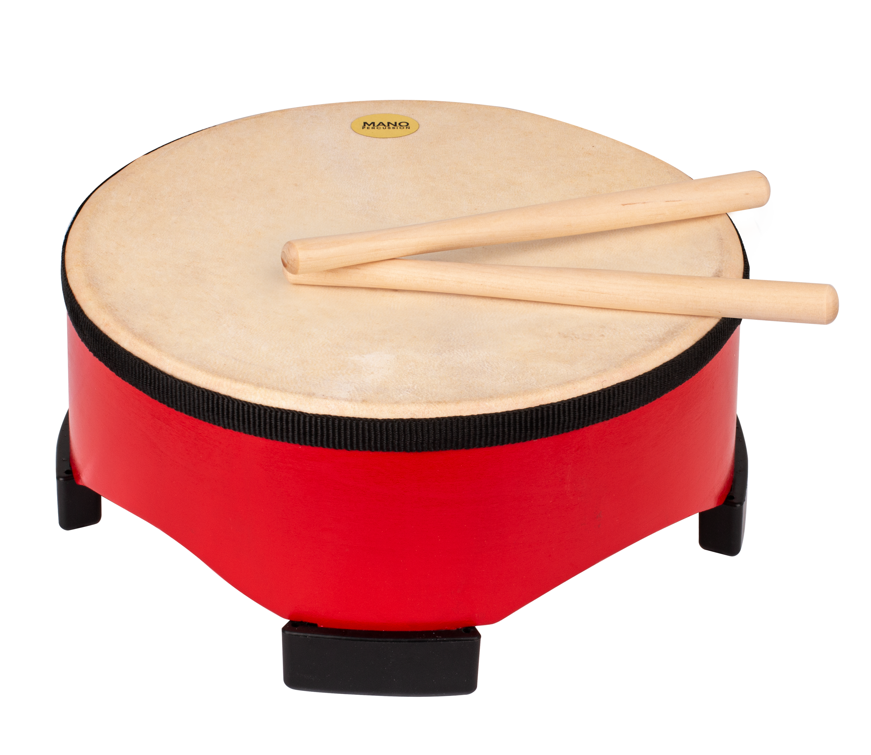 Mano Percussion MPC01 10in Floor Drum in Red