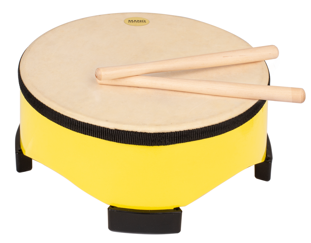 Mano Percussion MPC01 10in Floor Drum in Yellow