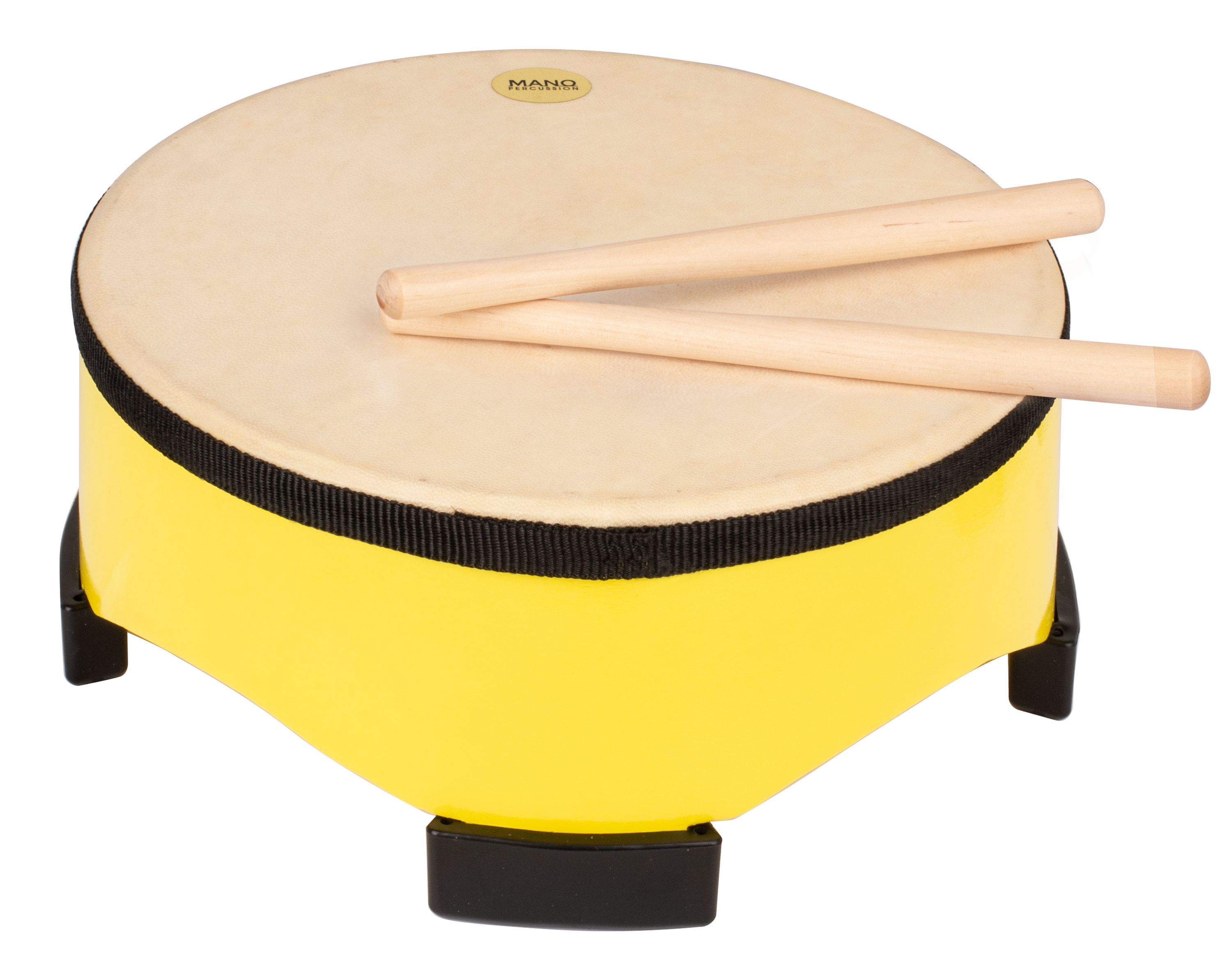 Mano Percussion MPC01 10in Floor Drum in Yellow