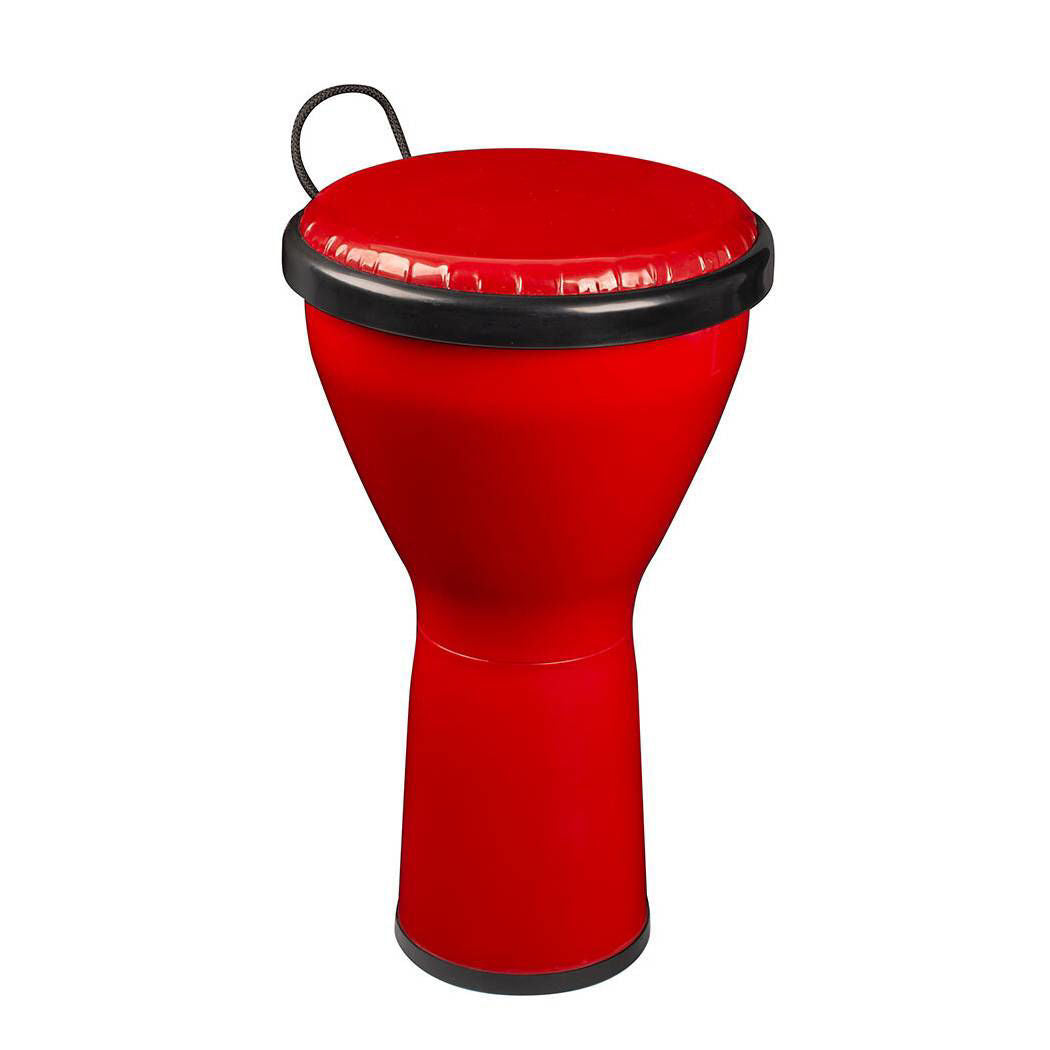 Mano Percussion MPC02 8in Pre-Tuned Djembe - Red