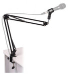 Platinum MPC1BK Microphone Arm Stand on Flexible Boom Scissor
