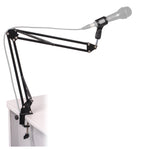 Platinum MPC1BK Microphone Arm Stand on Flexible Boom Scissor