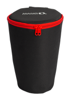 Mano Percussion MPC23 6 Pre-Tuned Djembe - Red & Blue Cloth