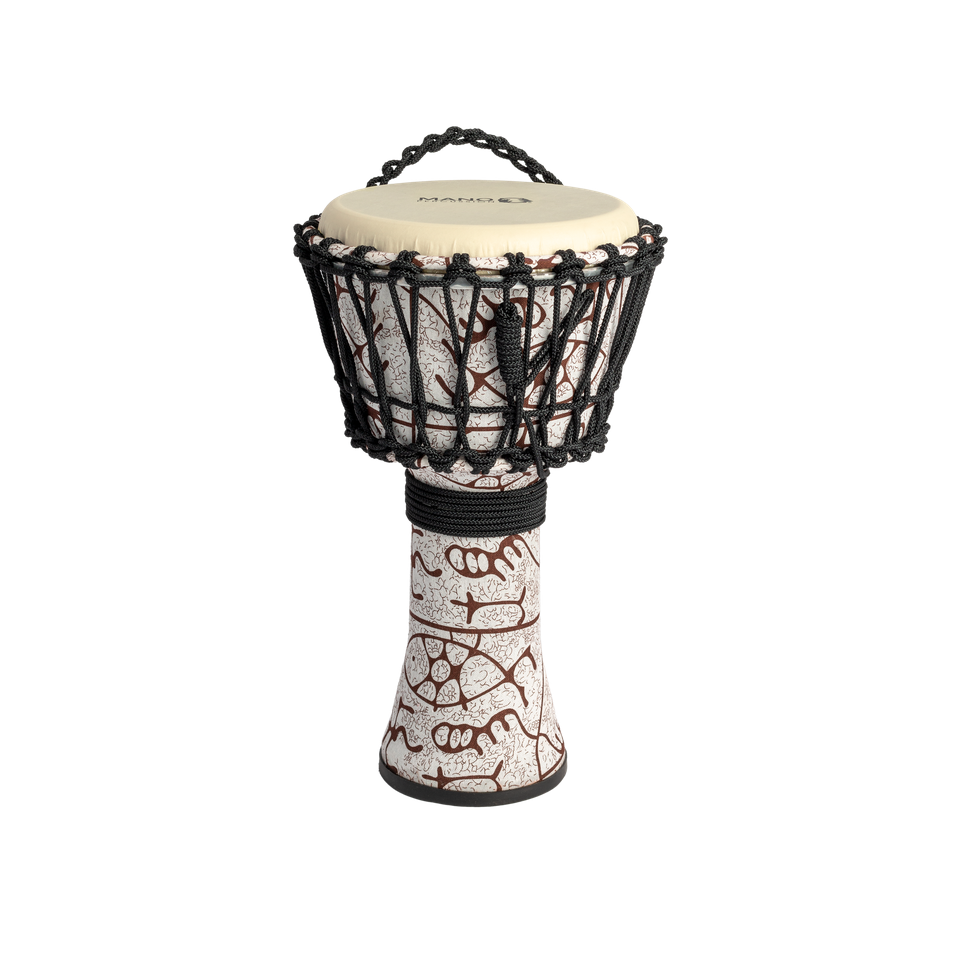 Mano Percussion MPC31 8in Rope Tuneable Djembe - Natural Tone Finish