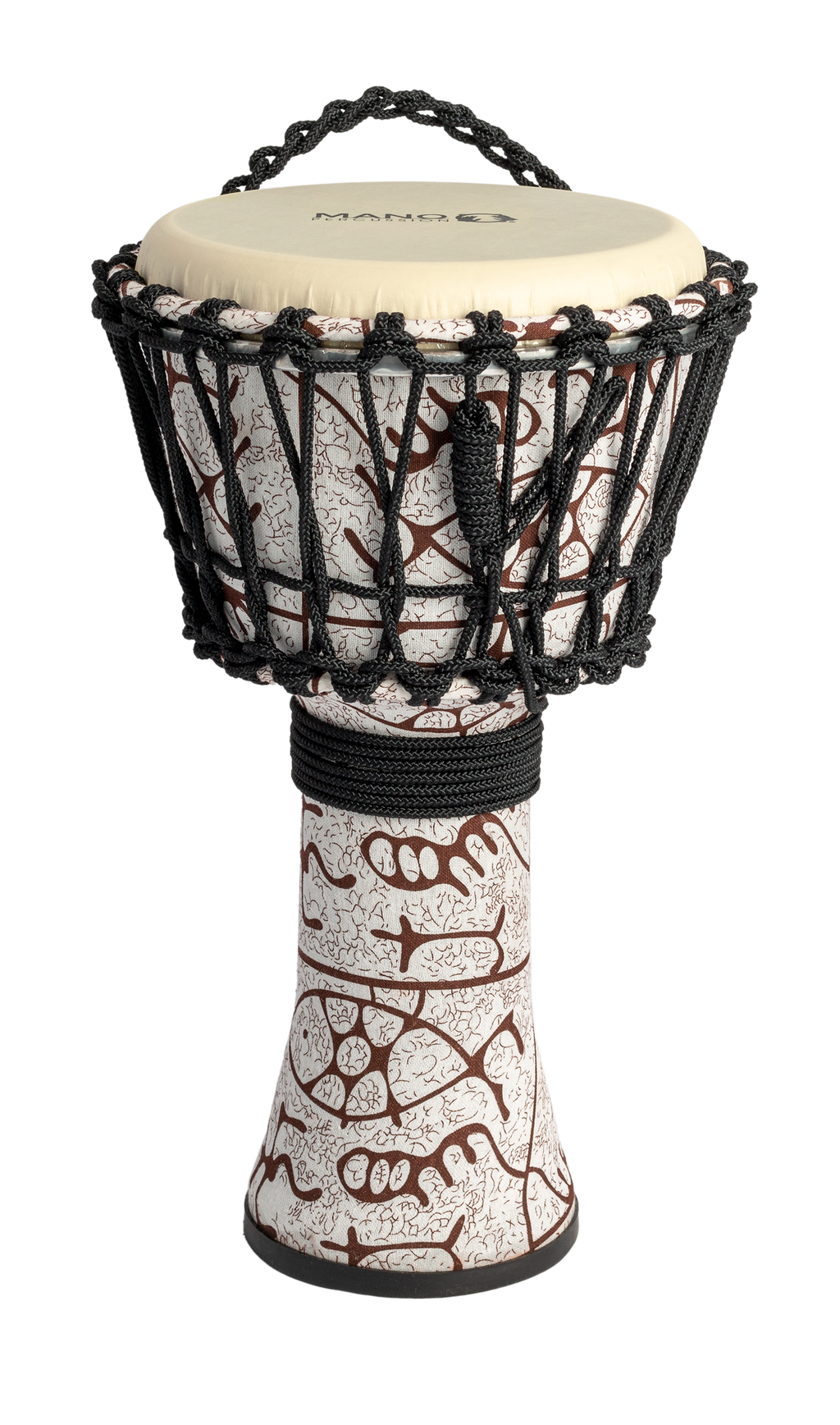 Mano Percussion MPC31 8in Rope Tuneable Djembe - Natural Tone Finish