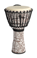 Mano Percussion MPC32 10in Rope Tuneable Djembe - Natural Tone Finish