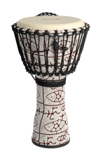 Mano Percussion MPC32 10in Rope Tuneable Djembe - Natural Tone Finish