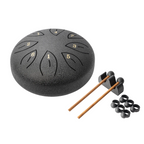 Mano Percussion 6 Tongue Drum Black