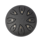 Mano Percussion 6 Tongue Drum Black