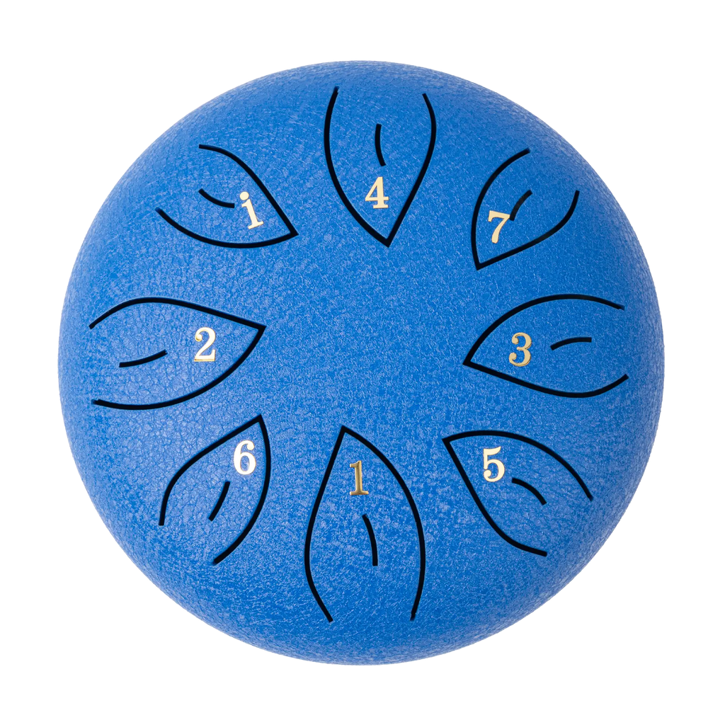 Mano Percussion 6 Tongue Drum Blue