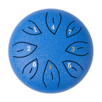 Mano Percussion 6 Tongue Drum Blue