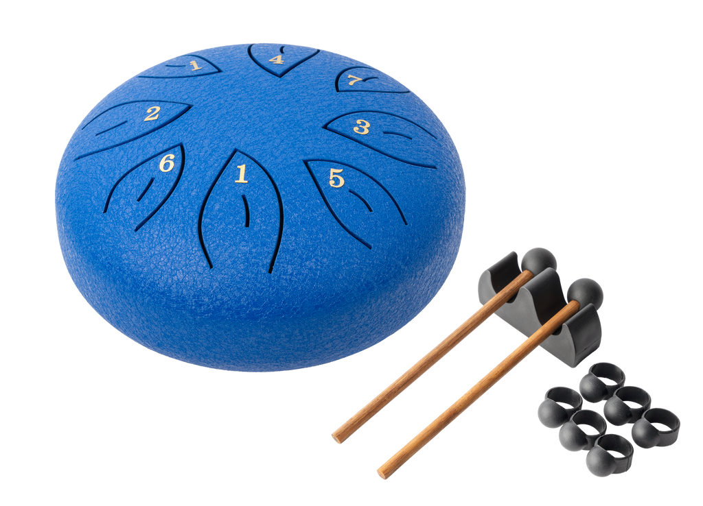 Mano Percussion 6 Tongue Drum Blue