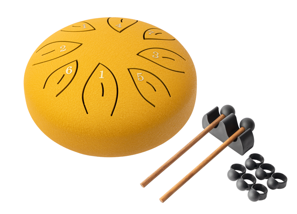 Mano Percussion 6 Tongue Drum Gold